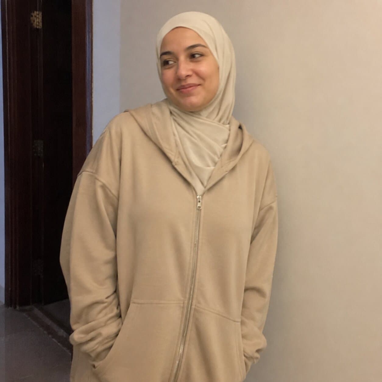 Customer wearing Utility Cargo